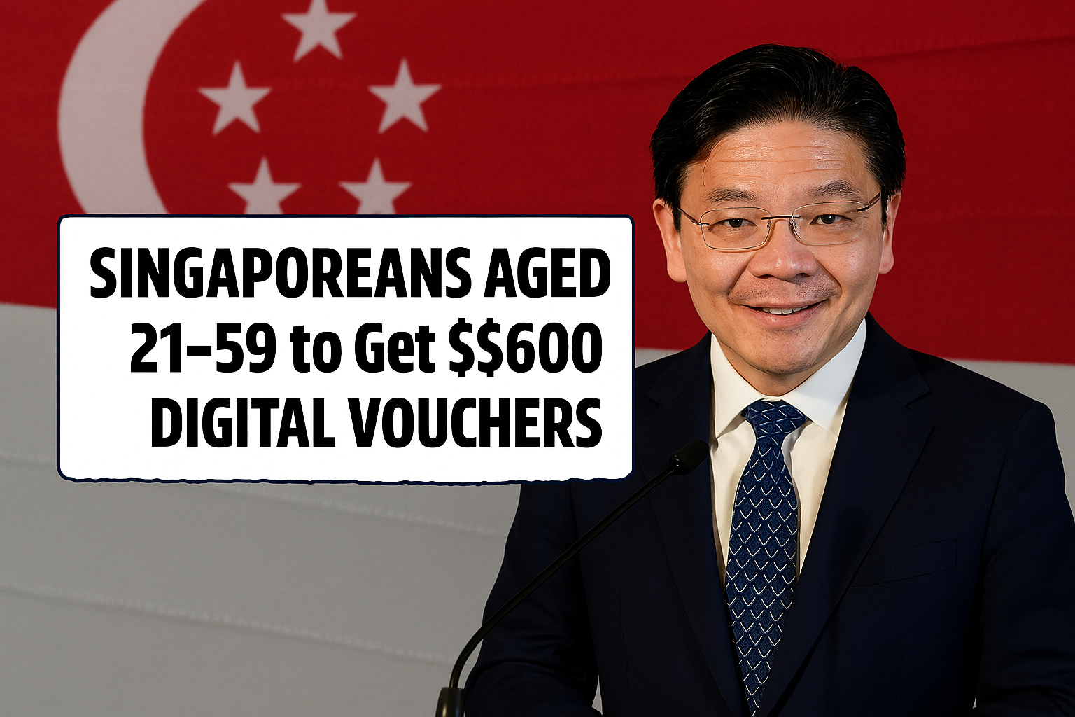 Government Rolls Out S$600 Digital Vouchers